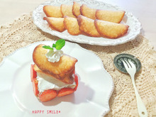 簡単で美味しい!アーモンドチュイールのアレンジスイーツ♡