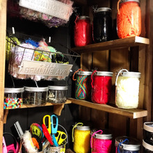 毛糸はメイソンジャーでおしゃれに収納