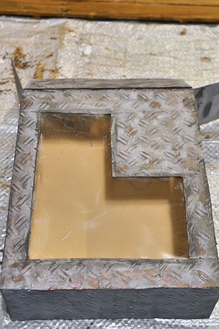 重ね塗り③錆び加工