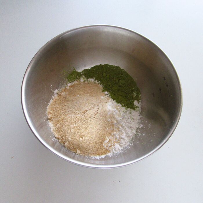 抹茶のスノーボールの作り方