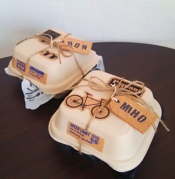 セリアのランチBOXで簡単可愛く♡贈り物ラッピング!バレンタインにも