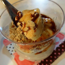 レンジだけで絶品プリン♪もちもち♪豆乳と米粉のプリン