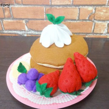 フェルトで遊ぼう♪トッピングフルーツの作り方