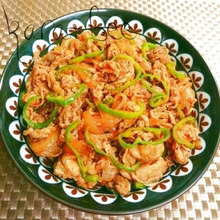 節約!お弁当にも◎子供も喜ぶ豚こまナポリタン