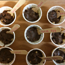 セリアで作る簡単友チョコ②