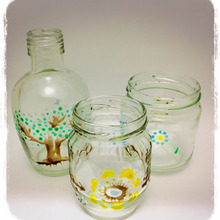 もうゴミとは言わせない!瓶がガラス絵の具で素敵なインテリアに