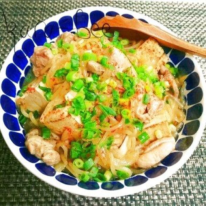 味染みっ染み♡ご飯が進む!我が家自慢の鶏肉豆腐