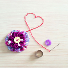 簡単♡ふっくら かわいい♡ヨーヨーキルトの 作り方♡