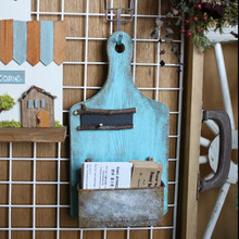 100均まな板とブリキで!壁掛けカードホルダー