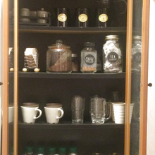 カフェボード収納を家族が使いやすいように整理整頓♪