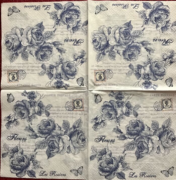 今回使ったペーパーナプキンです。