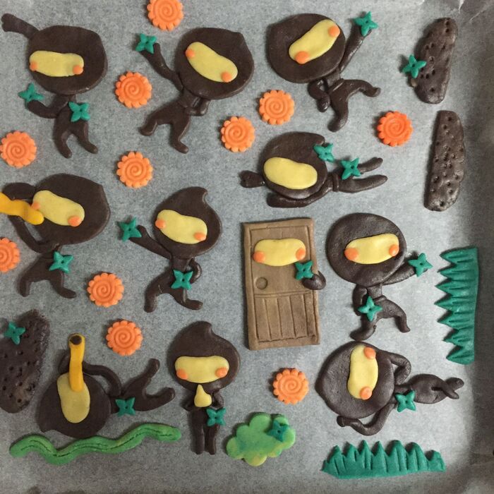 忍者大体完成〜〜!