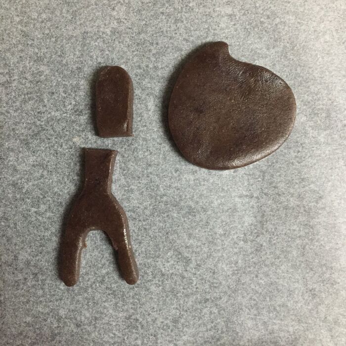 フォークと頭を合体する