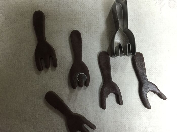 今回のポイント!胴体はフォーク(^^;;