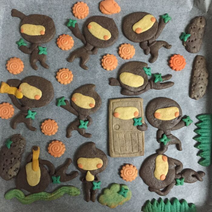 オーブンで焼く