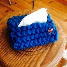 ダイソー毛糸で作る☆ポケットティッシュケース