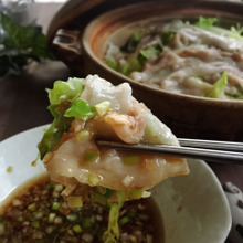 たっぷりキャベツと豚バラの土鍋蒸し