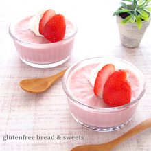 簡単!!なめらかいちご豆乳プリン