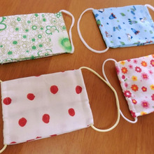 子供も喜ぶ優しい肌ざわり♡簡単!二辺を縫うだけ♪手作り布マスク