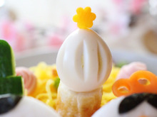 【レシピ】ひな祭りに♡簡単♪うずらのぼんぼりデコおかず