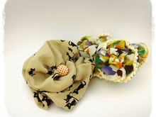 簡単リメイク!いらなくなったシュシュで素敵な花飾り