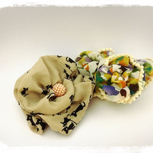 簡単リメイク!いらなくなったシュシュで素敵な花飾り