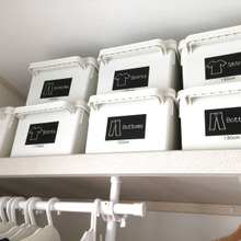 お下がり服もこれで押入れにスッキリ!