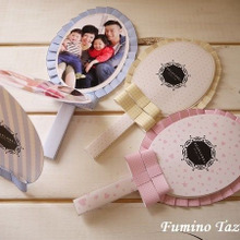 資生堂☆手鏡のペーパークラフト☆ダウンロード