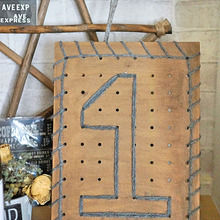 100均材料3つで簡単!インテリアボード!