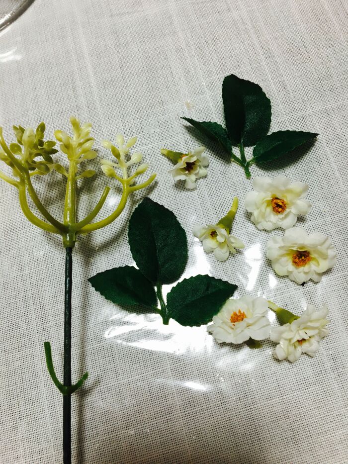 小花を分解〜バラ、バラ、バラ(笑)