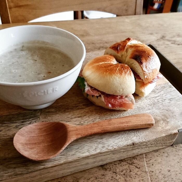 おうちカフェ♥簡単おいしいとろ～りごぼうのスープ