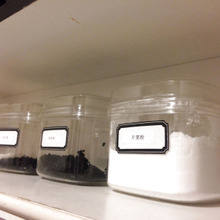 ダイソーのフタ開閉ワンタッチ容器で!乾物類をスッキリ収納