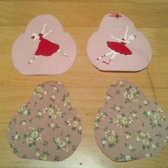 布を裁ちます