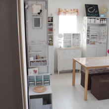 ダイソーのガーリーフレンチボックスを使って収納!