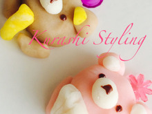 手作り和菓子☆リラックマお雛様