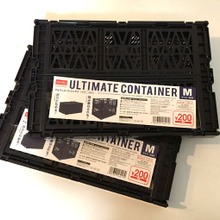 一時置き収納にダイソーの「アルティメットコンテナ」が便利☆