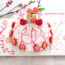 ひな祭り☆アレルギーっこもOK!簡単に作れるいちごの豆乳ムース