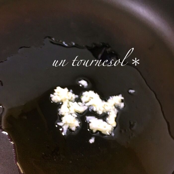 ③にんにくの香りを出して!