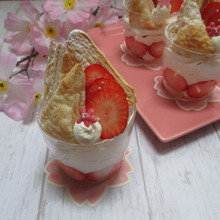 「ママ、こんなの作れるの?!」と言われる♪春のミルフィーユ風