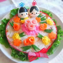 のせるだけ簡単♡見た目も華やか♪お花畑ちらし寿司