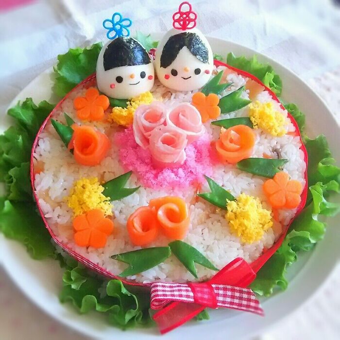 のせるだけ簡単♡見た目も華やか♪お花畑ちらし寿司
