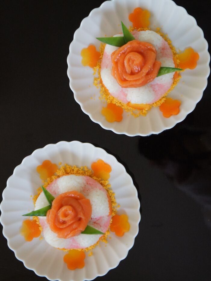 真上から見るとこんな感じです。