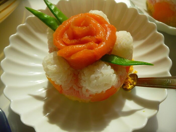 最後にトッピング♪