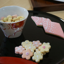 和と洋のコラボが可愛いひな祭りクッキー