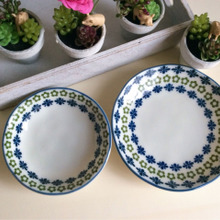 和洋 どちらでも使える♪ 100均シルクの かわいい小皿♪