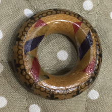 デコパージュペーパーで、簡単に箸置きデコ♪