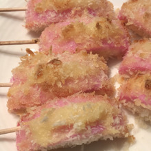 夕食にも☆お弁当にも☆簡単美味しい☆かまぼこチーズのパン粉焼き