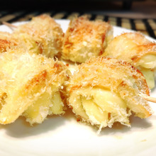 夕食にも☆お弁当にも☆簡単美味しい☆ちくわチーズのパン粉焼き