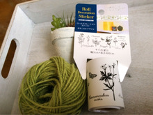 オトナチックなボタニカルデザイン♡セリアのロールデコレーション♡ステッカー♡