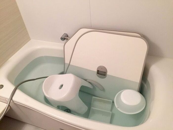 <風呂掃除の時短術5>小物はつけ置き